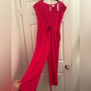 Abercrombie Kids Bright Pink Jumpsuit
